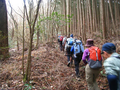 根古峰ピークはすぐそこ