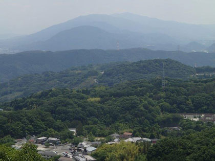 山頂からの展望