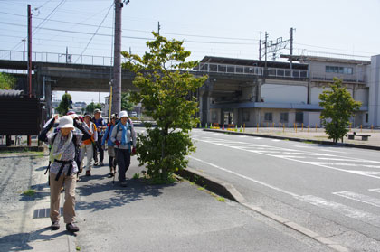 近江高島駅を出発