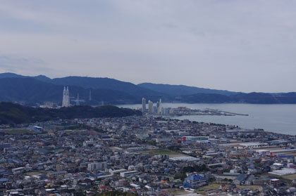 海南方面の展望が開ける