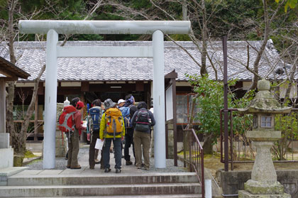 中言神社に到着