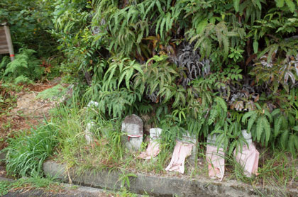 登山口を見つける