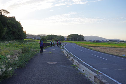 駅までの歩き