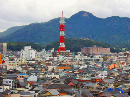 天守閣からの展望