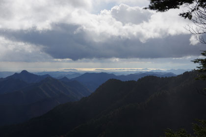 大天井岳からの展望