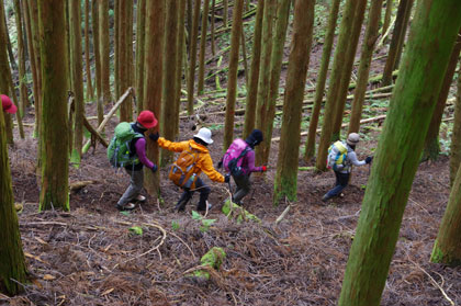 下山に移る